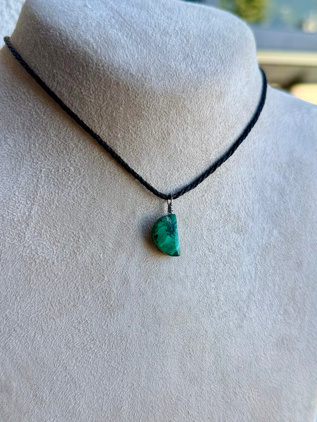 Chrysocolla Amulet