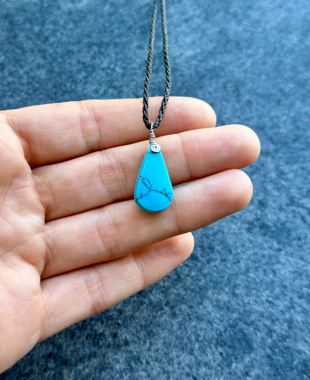 Howlite Amulet