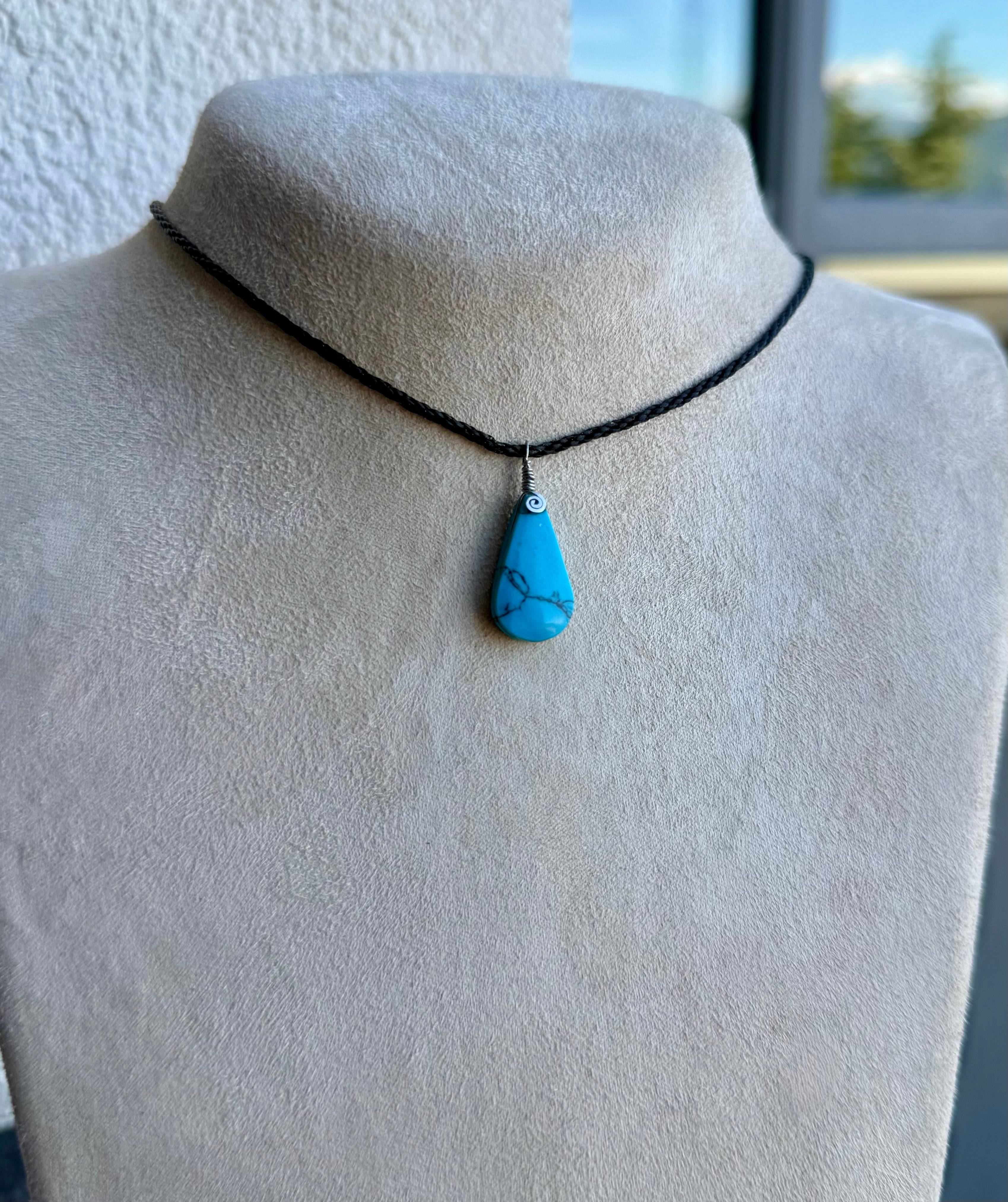Howlite Amulet