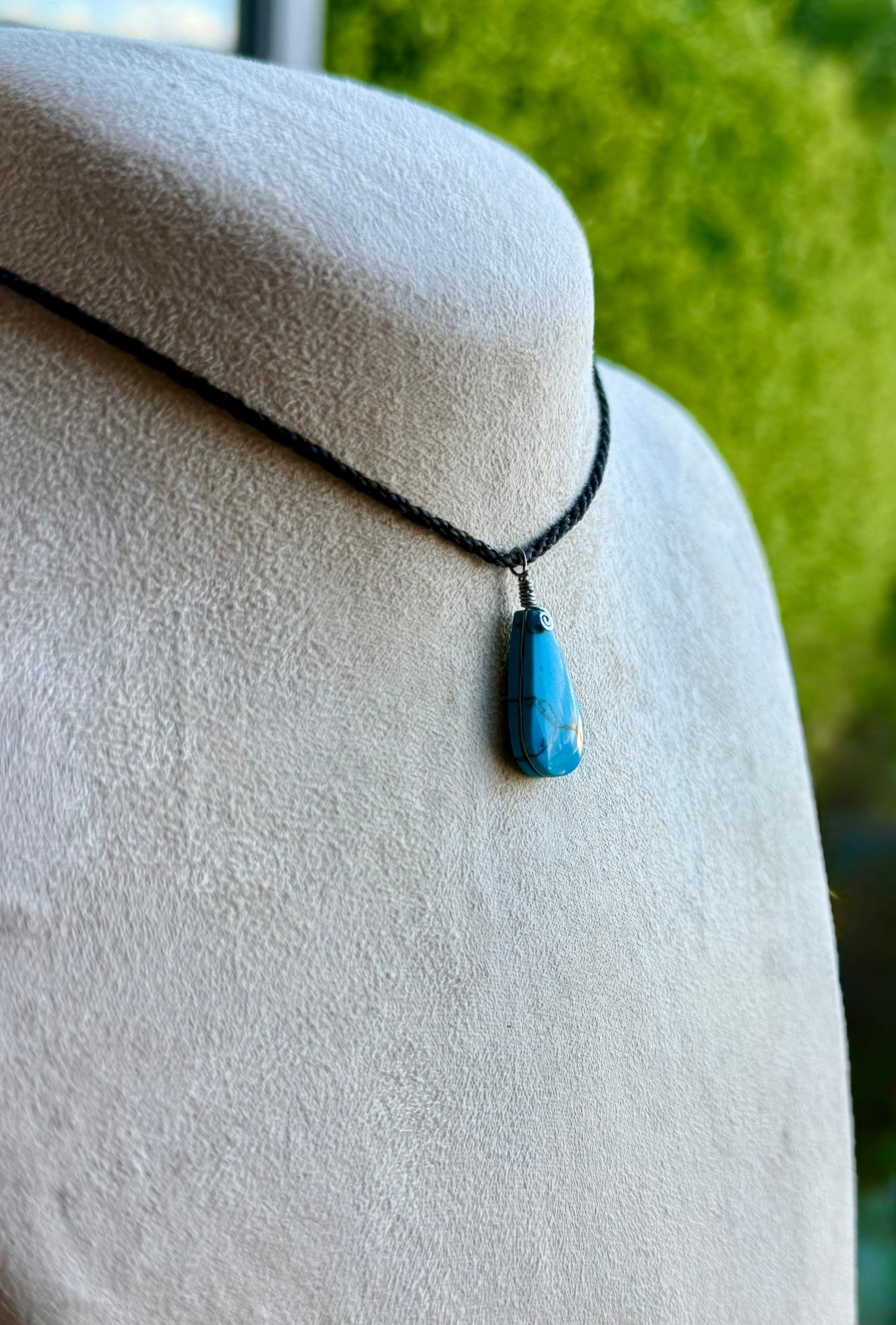 Howlite Amulet