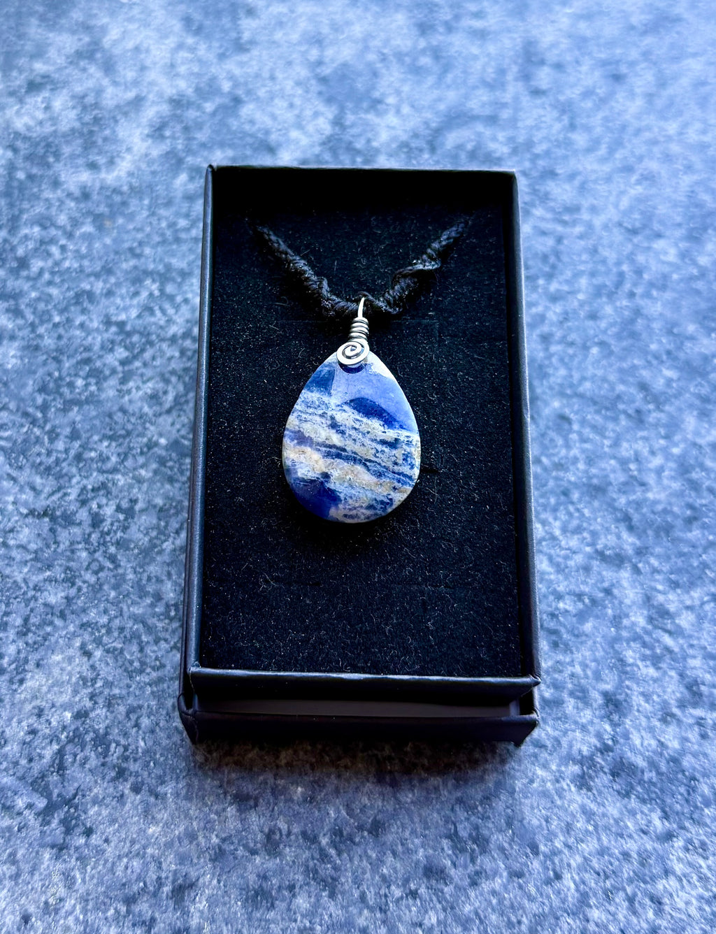 Sodalite Amulet