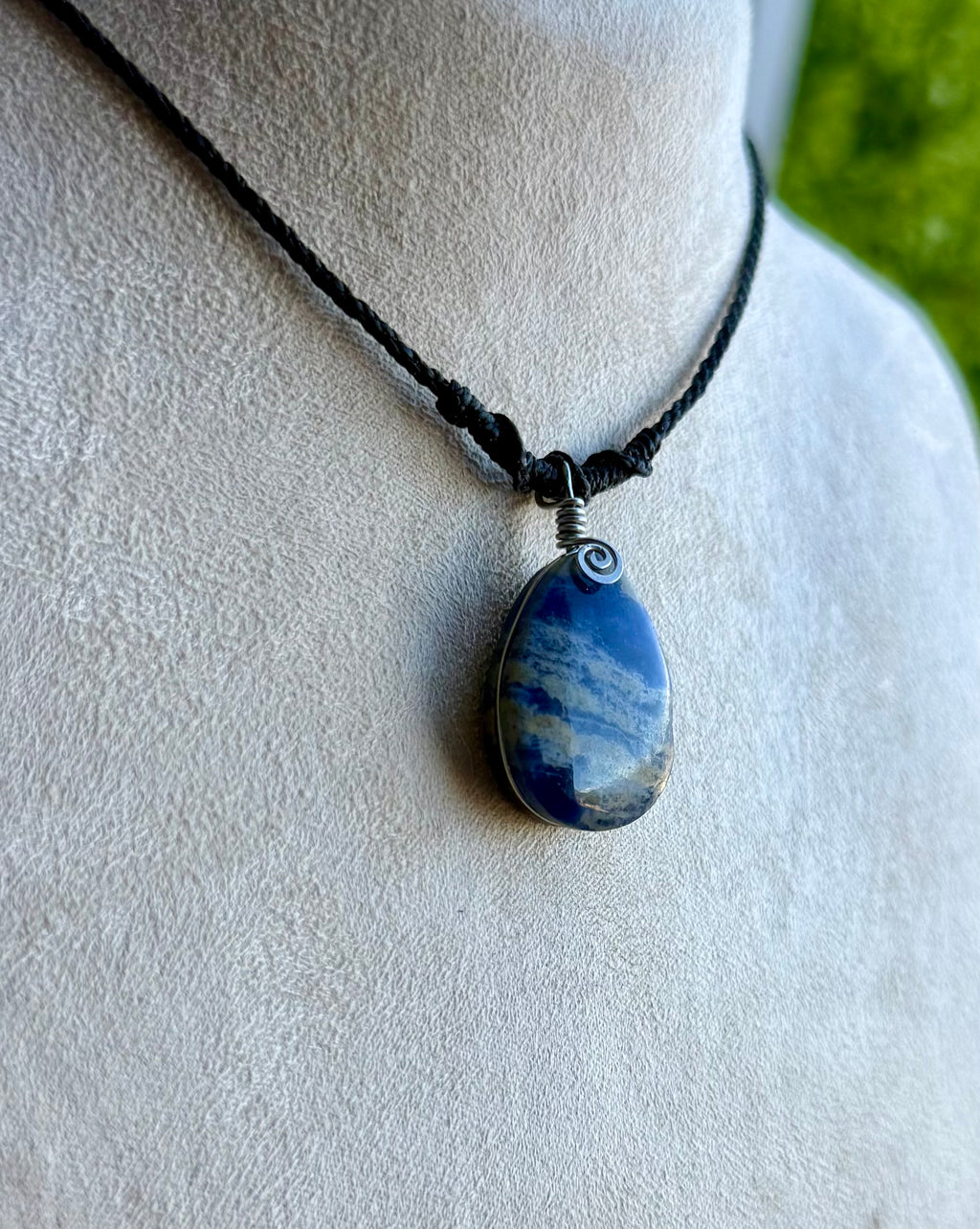 Sodalite Amulet
