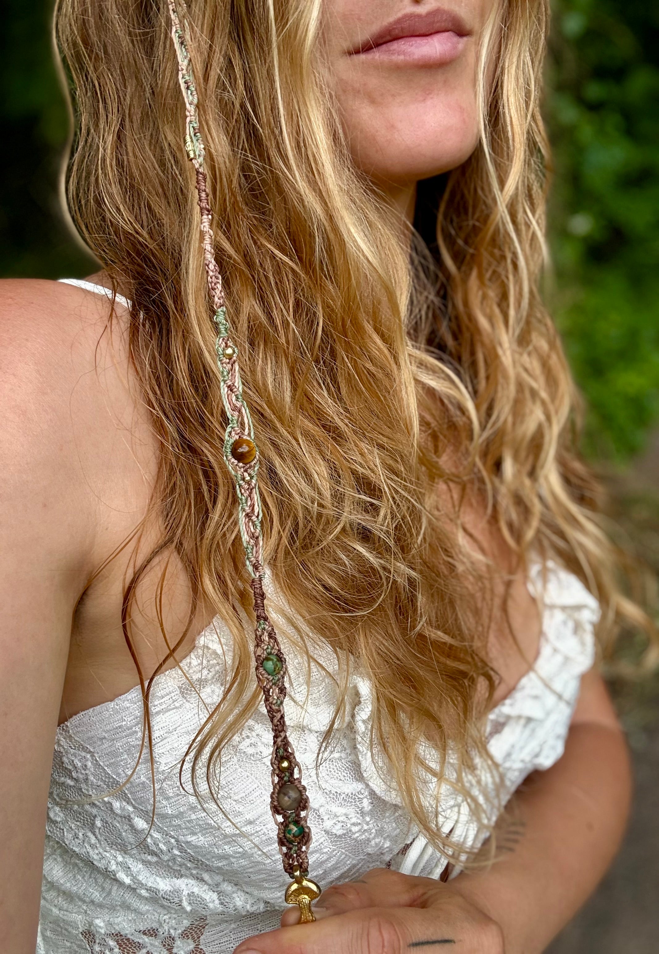 Mushroom Spirit Hairwrap