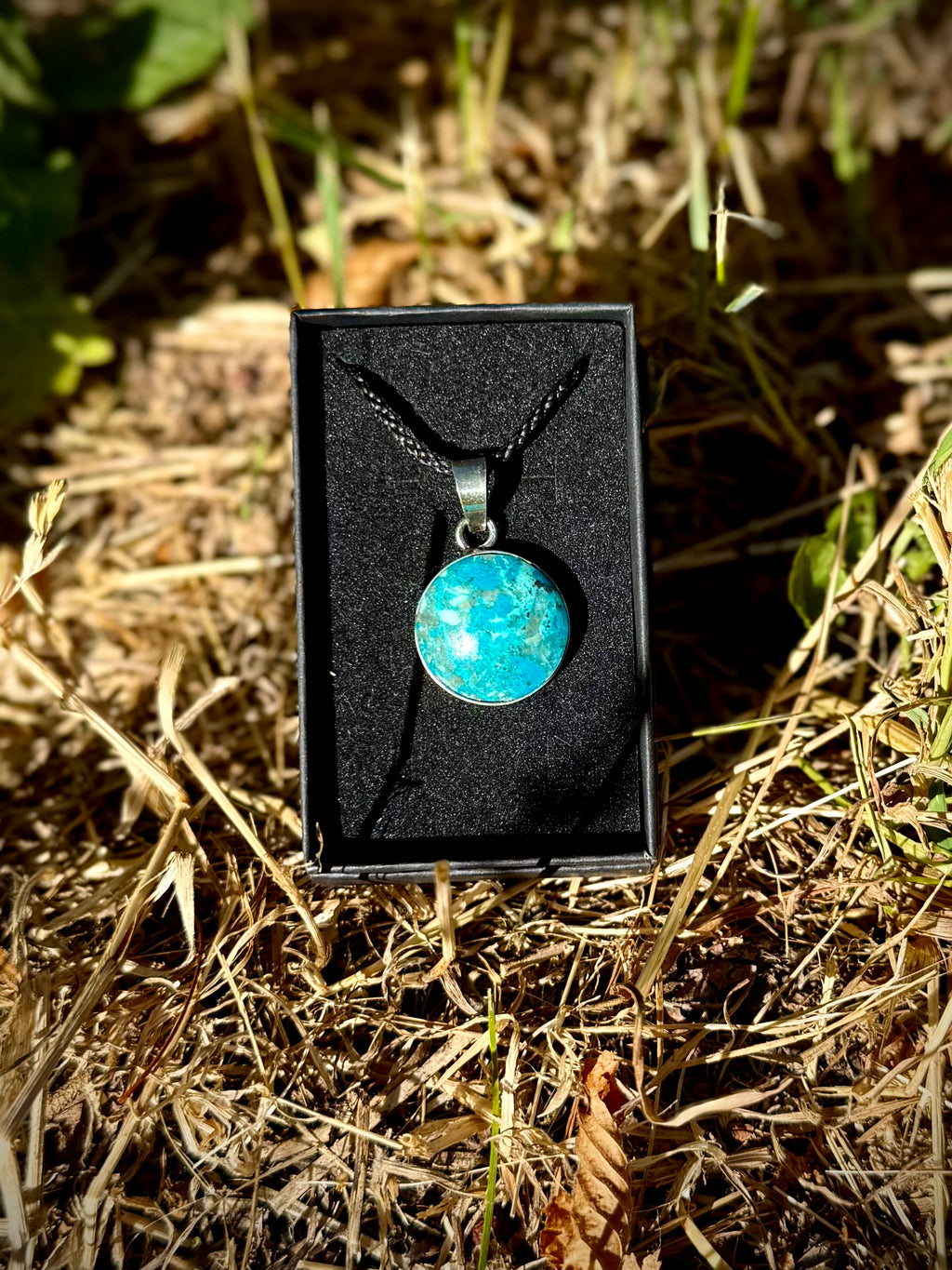 Chrysocolla Amulet