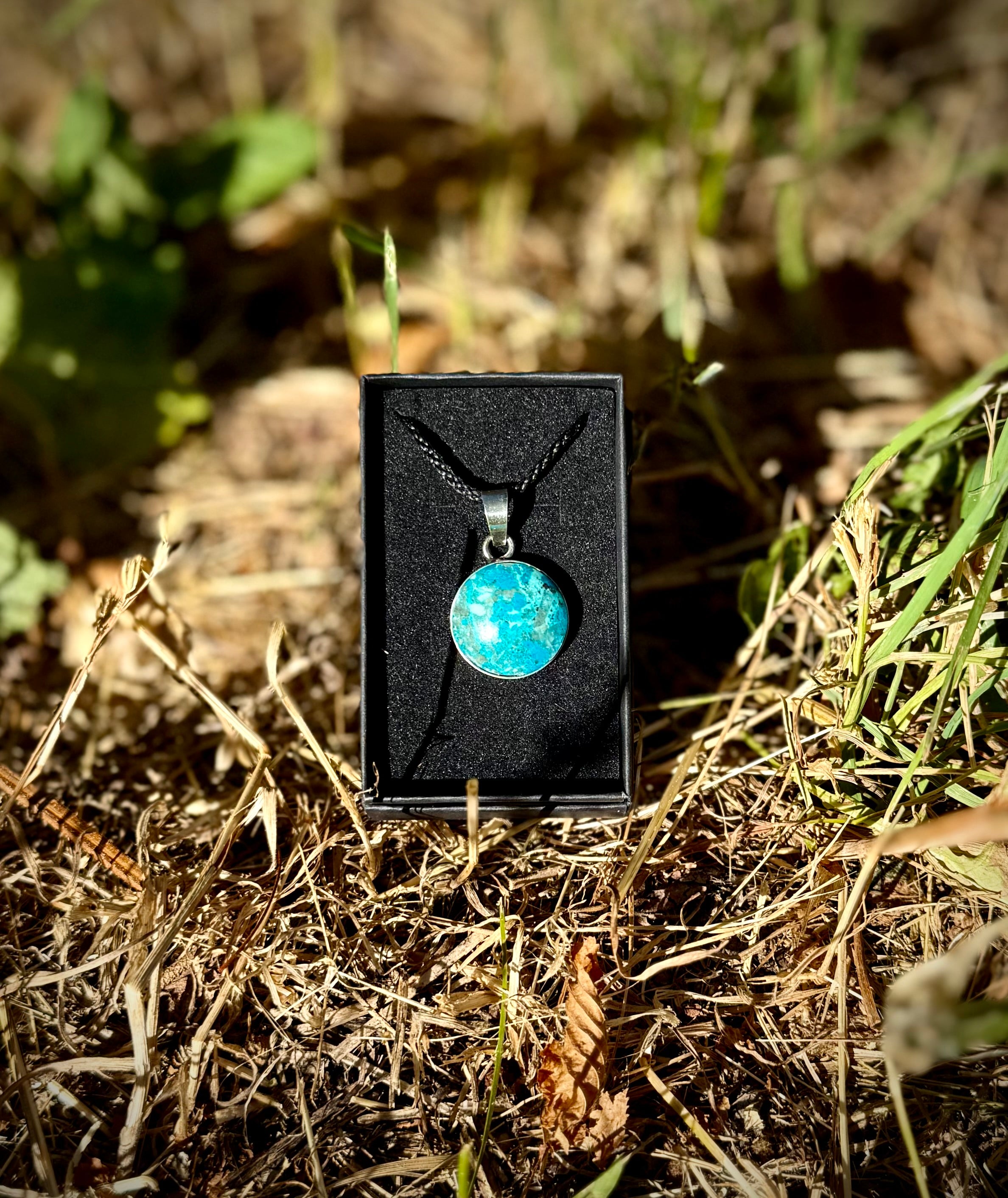 Chrysocolla Amulet