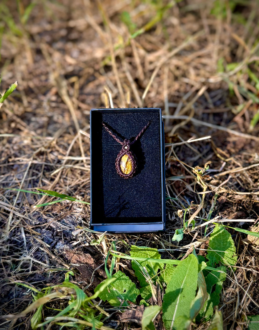 Tiger's Eye Amulet