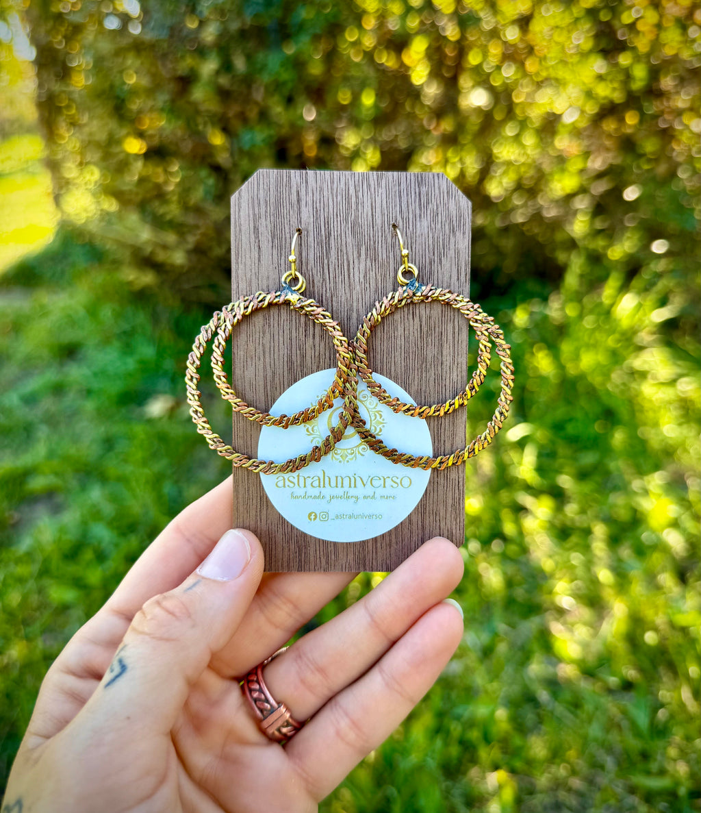 Braided Hoop Earrings