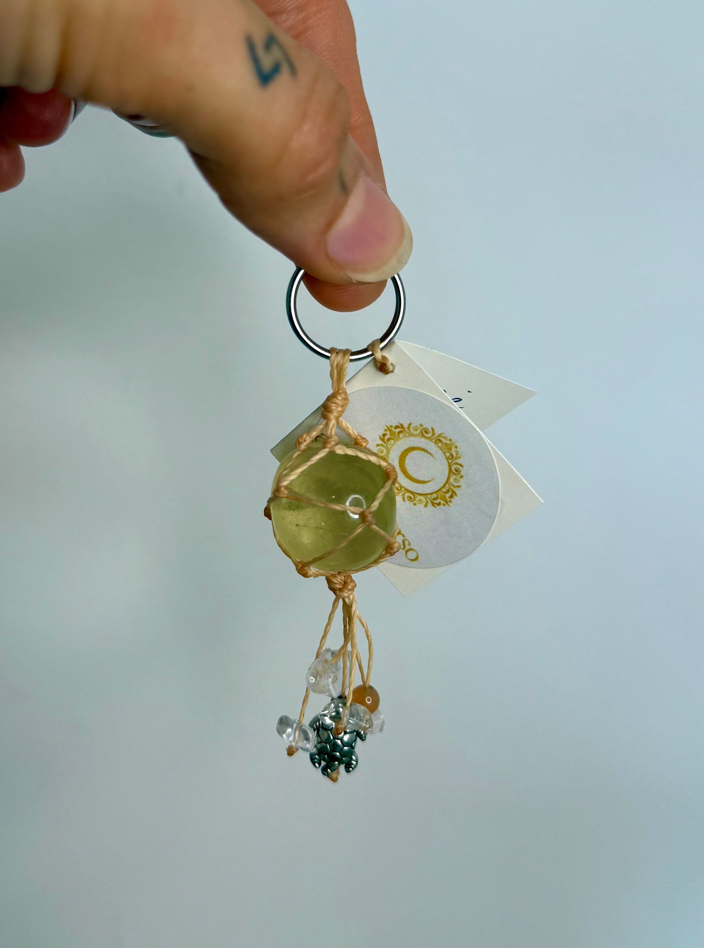 Citrine • Fire Agate • Clear Quartz