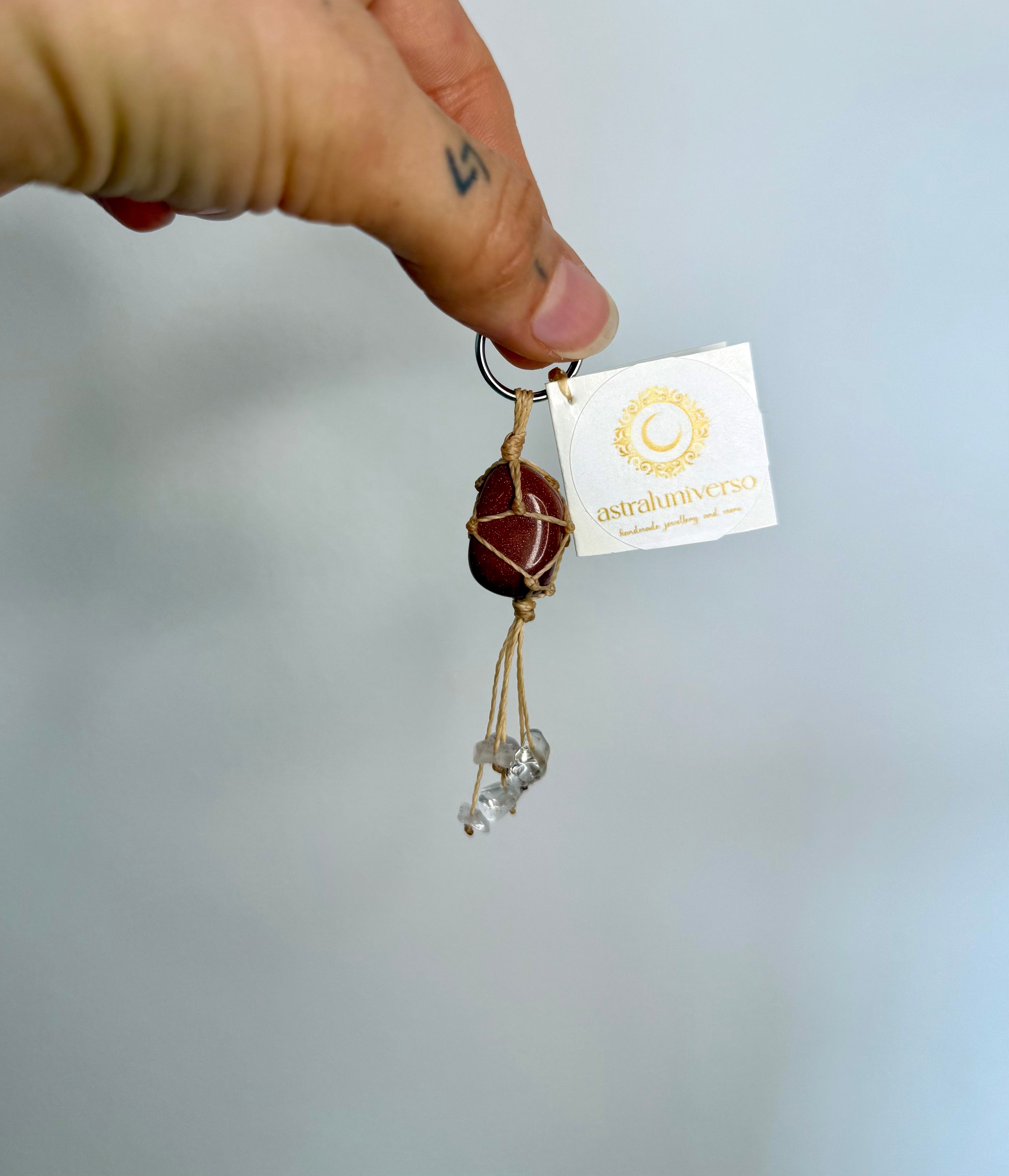 Goldstone • Rose Quartz • Clear Quartz