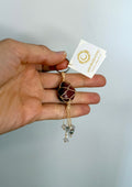 Goldstone • Rose Quartz • Clear Quartz
