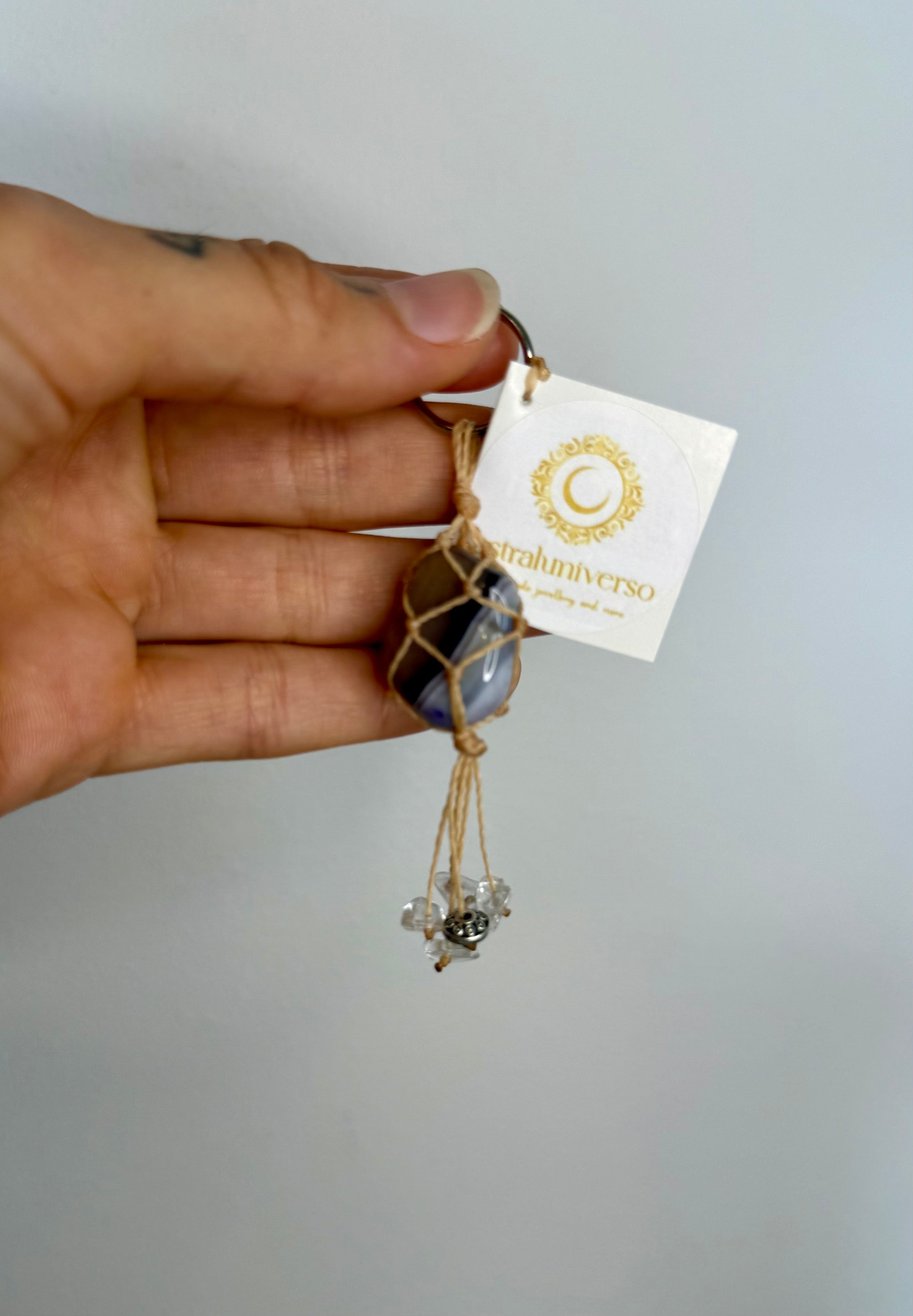 Agate • Clear Quartz