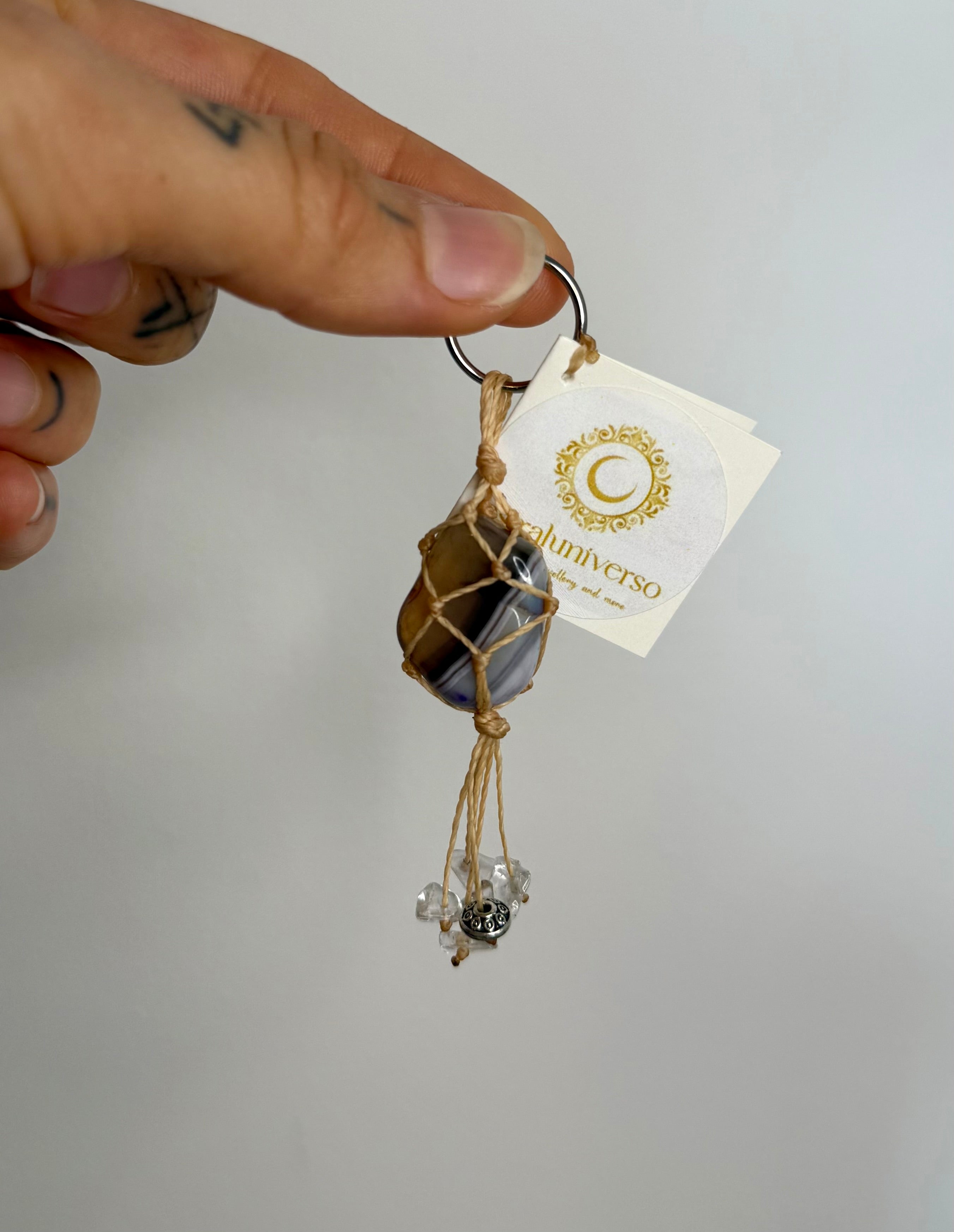 Agate • Clear Quartz