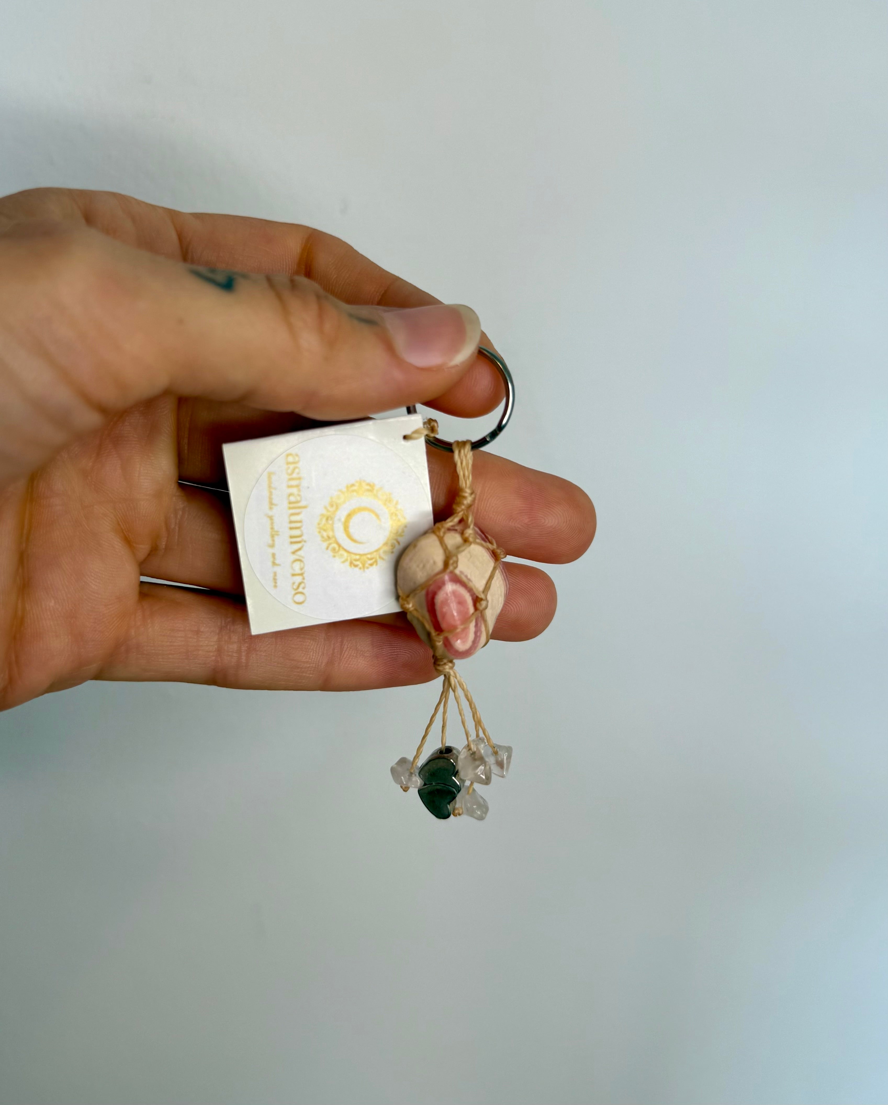 Rhodochrosite • Rose Quartz