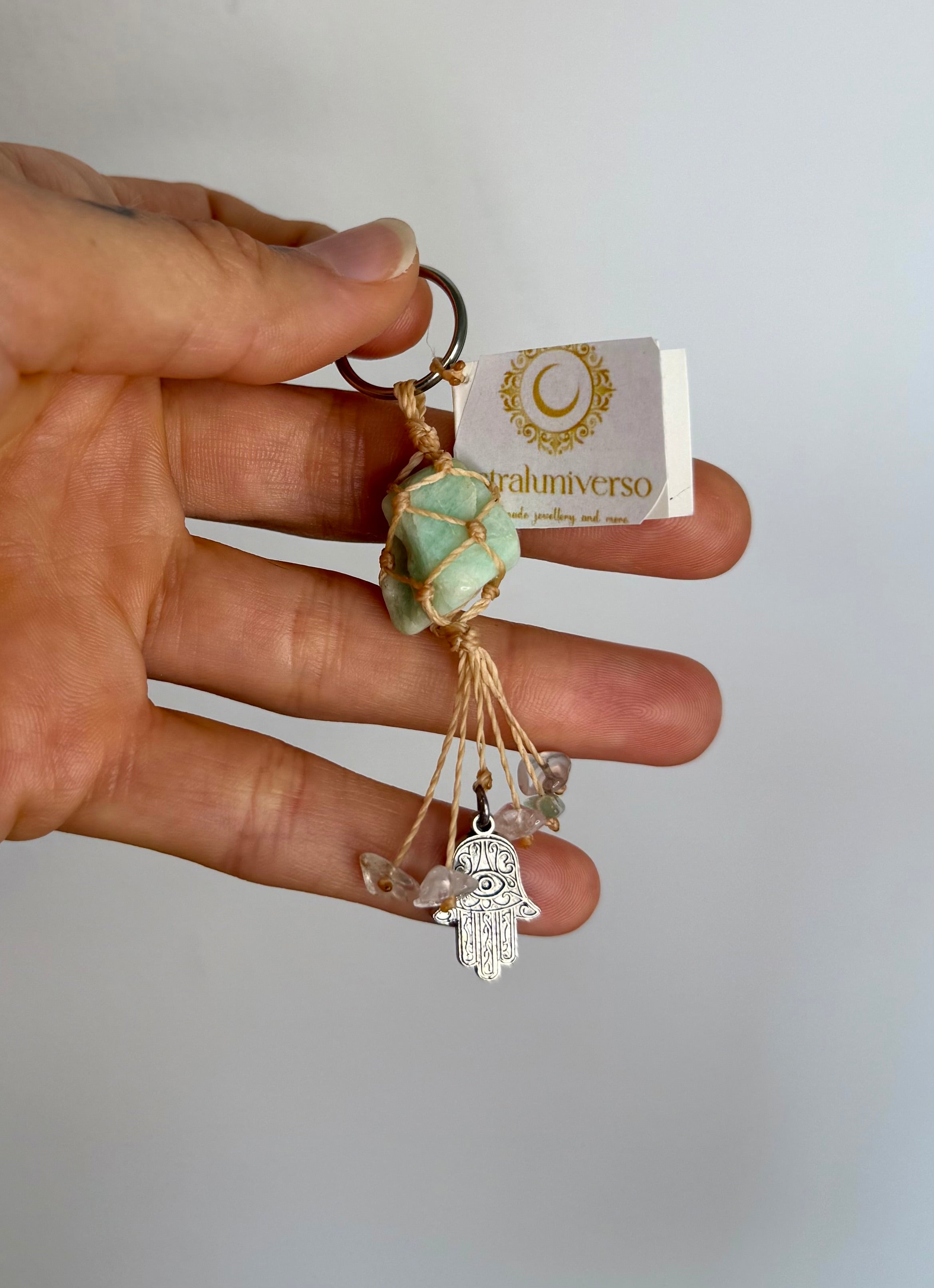 Amazonite • Rose Quartz