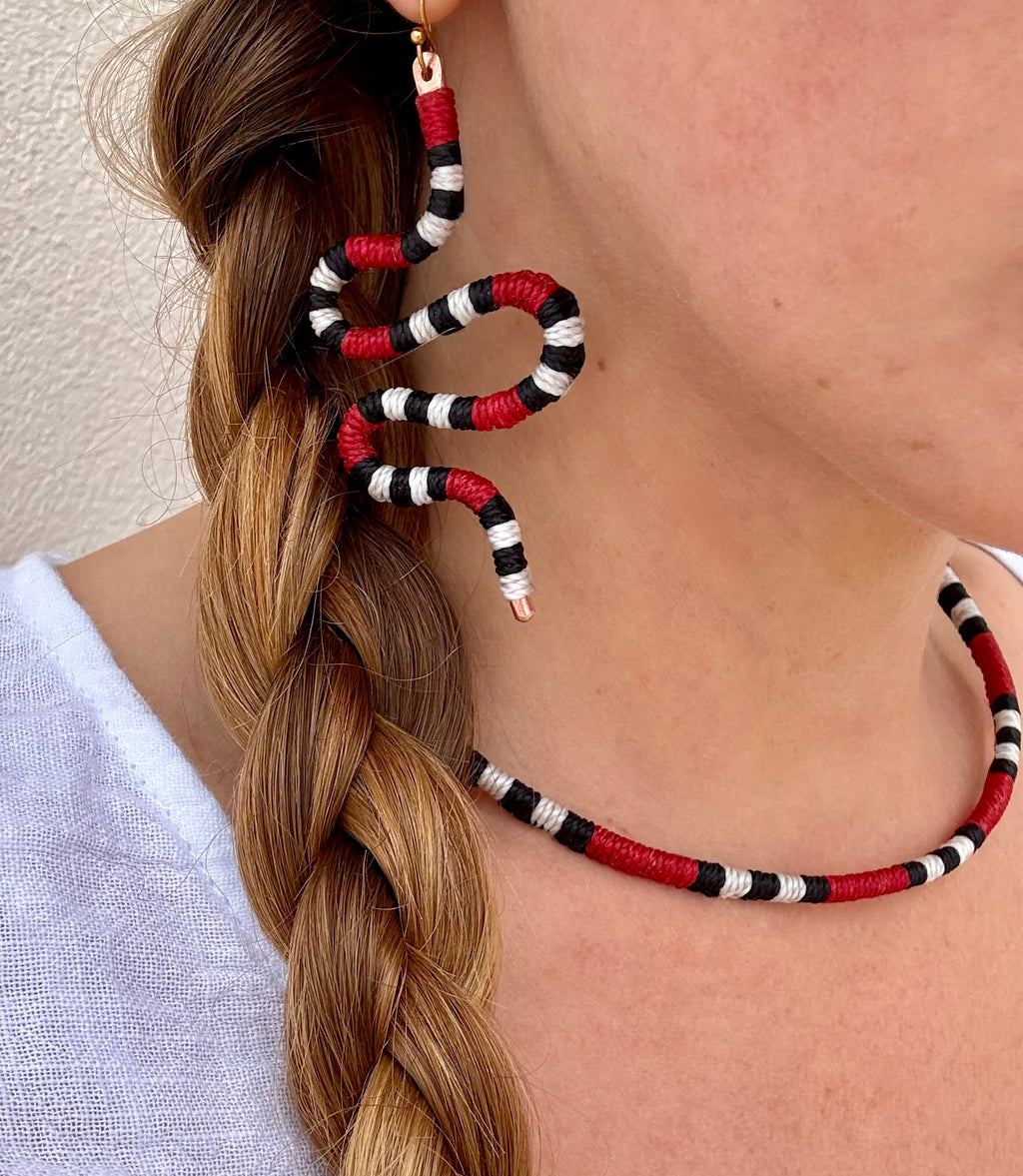 Coral Earrings