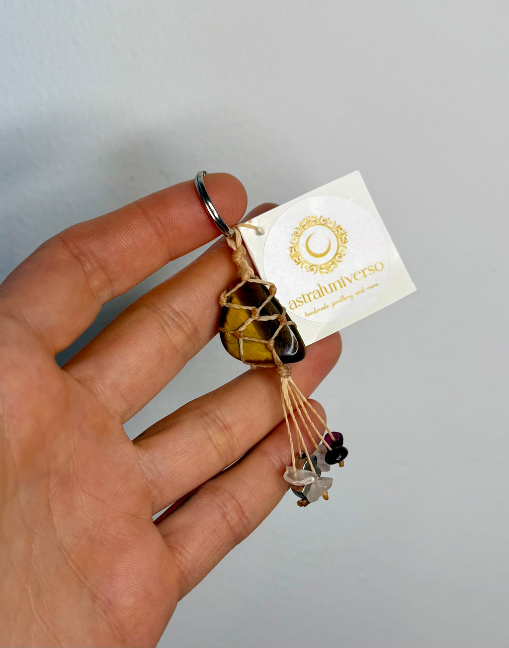 Tiger’s Eye • Garnet • Rose Quartz