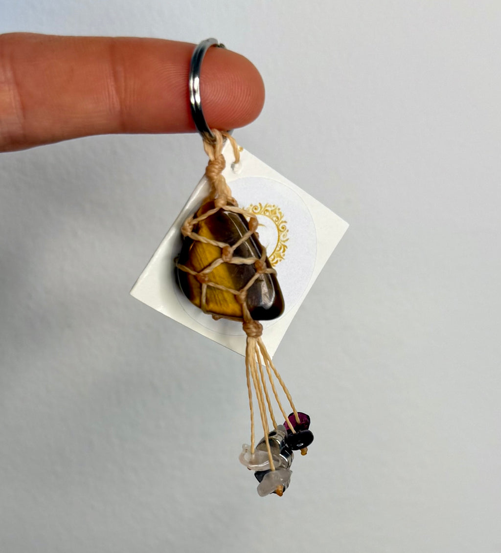 Tiger’s Eye • Garnet • Rose Quartz