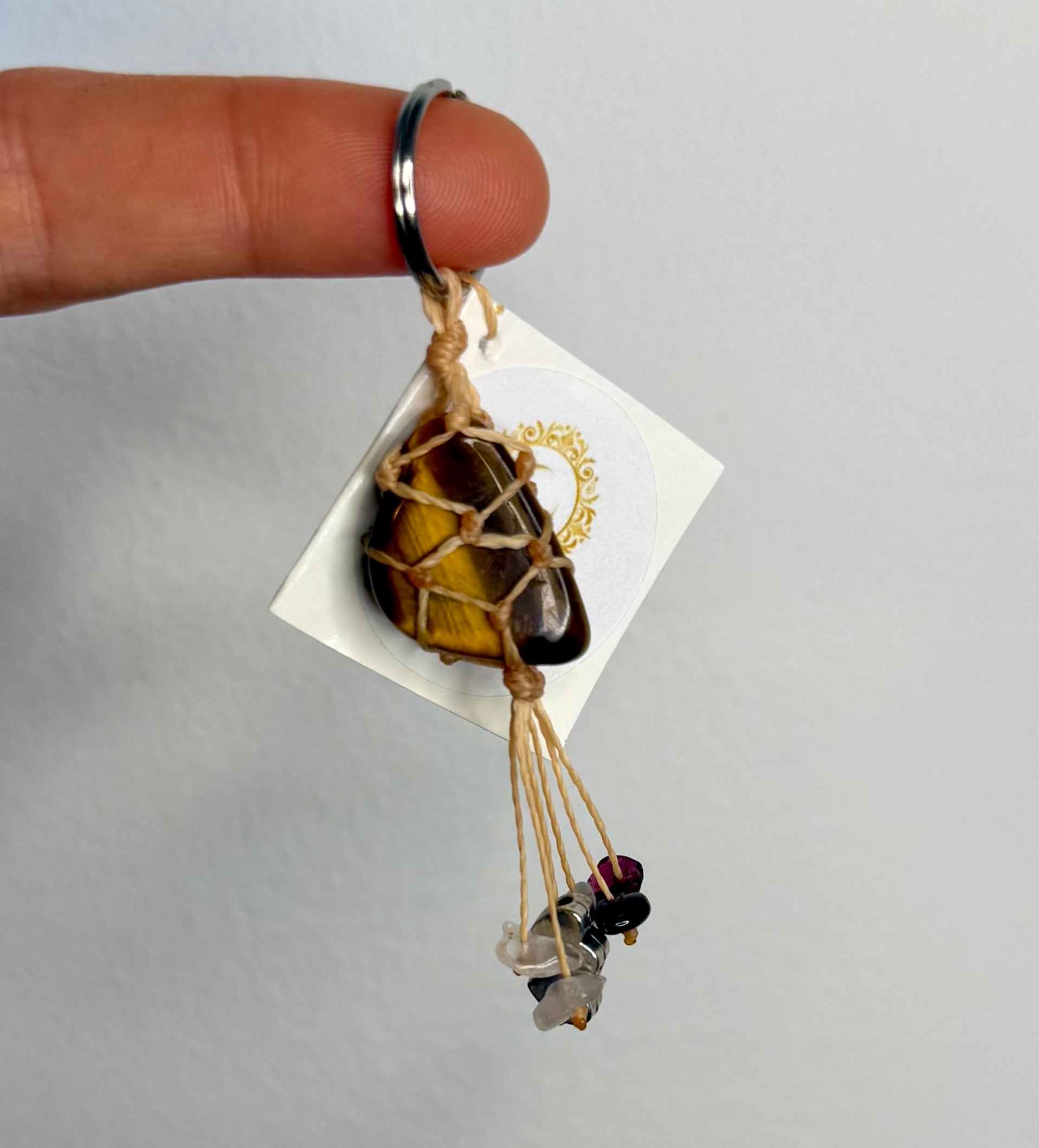 Tiger’s Eye • Garnet • Rose Quartz