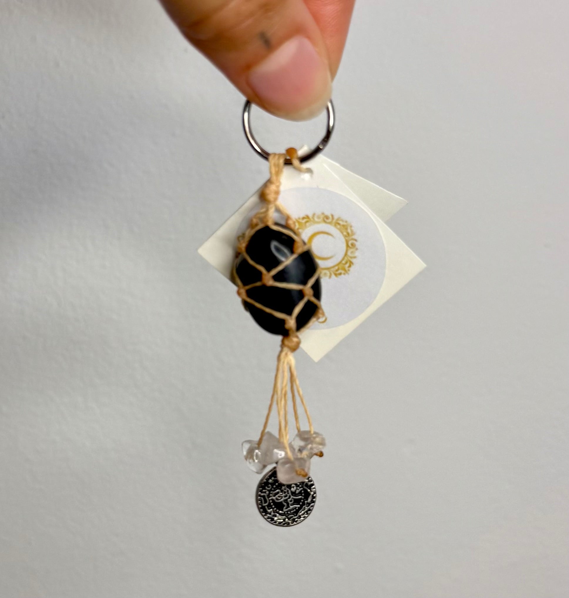 Black Onyx • Rose Quartz • Clear Quartz