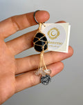 Black Onyx • Rose Quartz • Clear Quartz