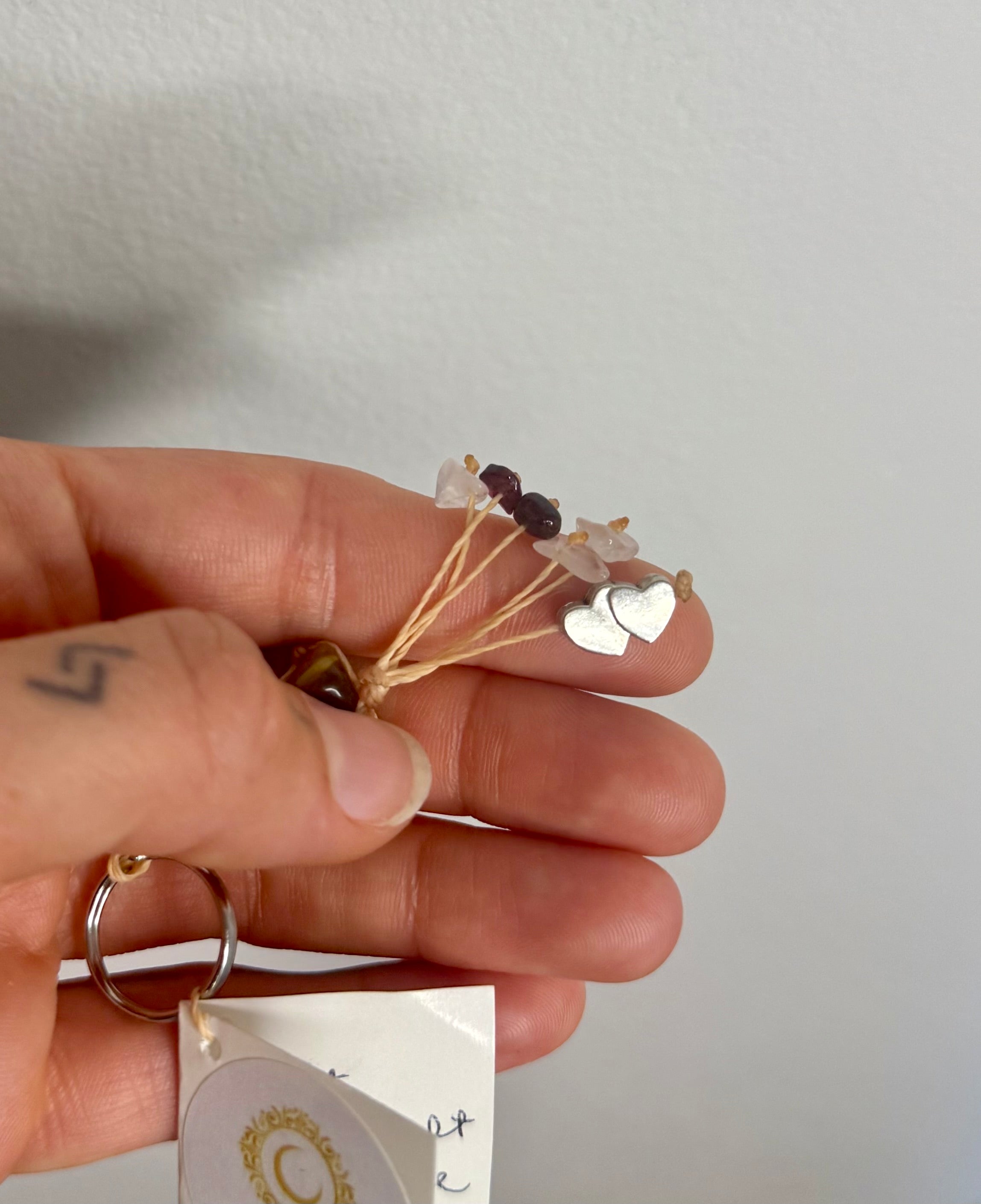 Tiger’s Eye • Garnet • Rose Quartz