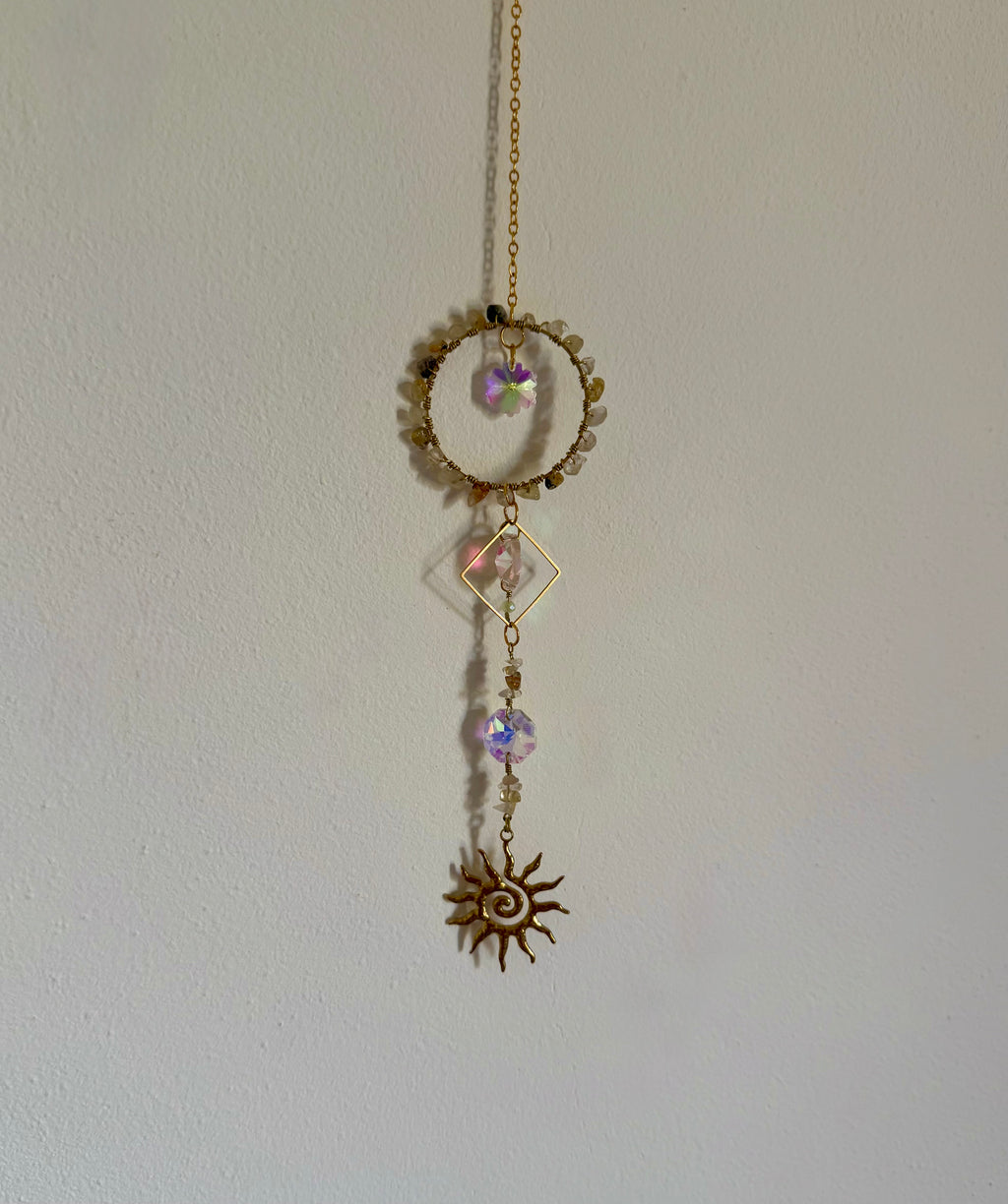 Sun Catcher - Rutilated Quartz
