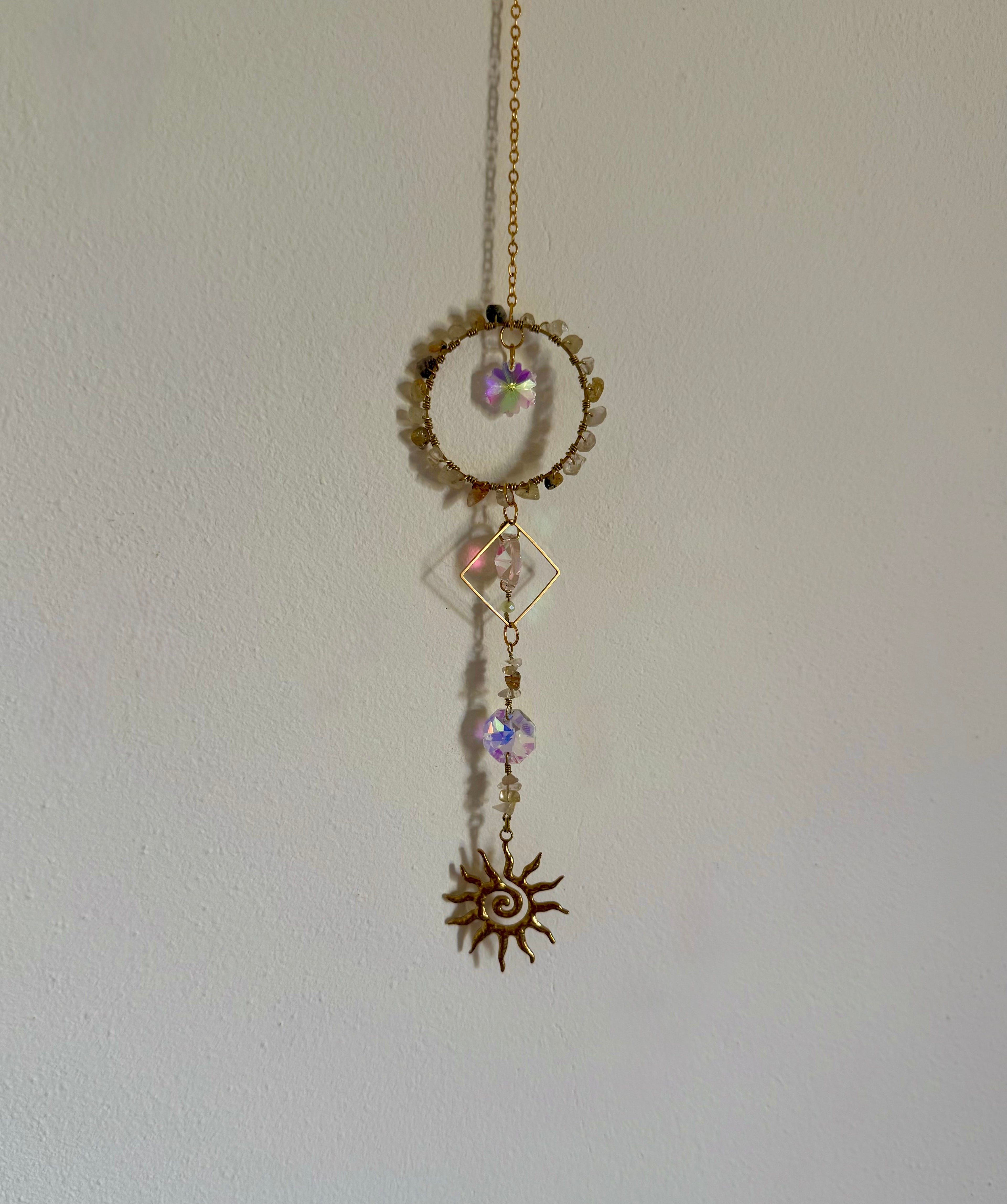 Sun Catcher - Rutilated Quartz