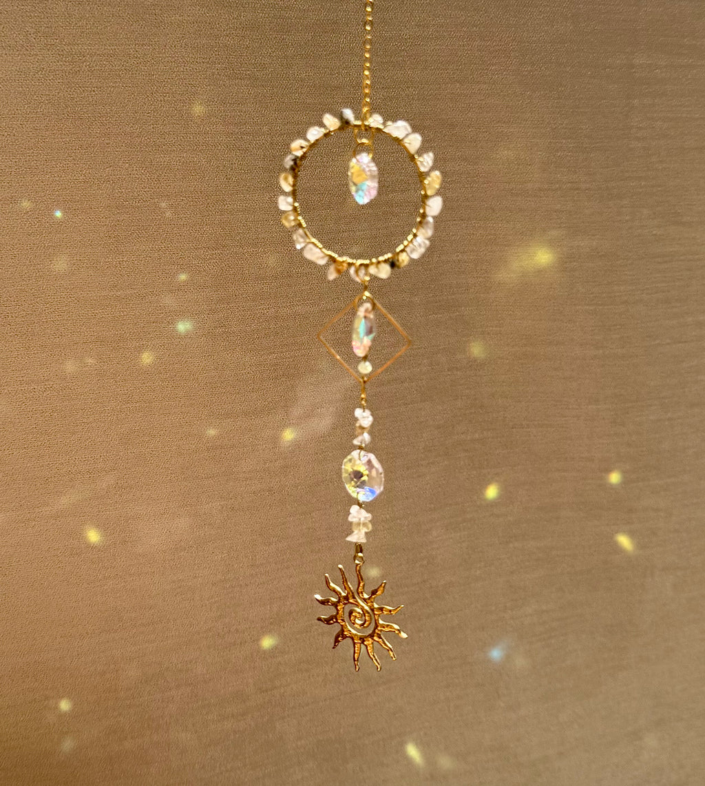 Sun Catcher - Rutilated Quartz