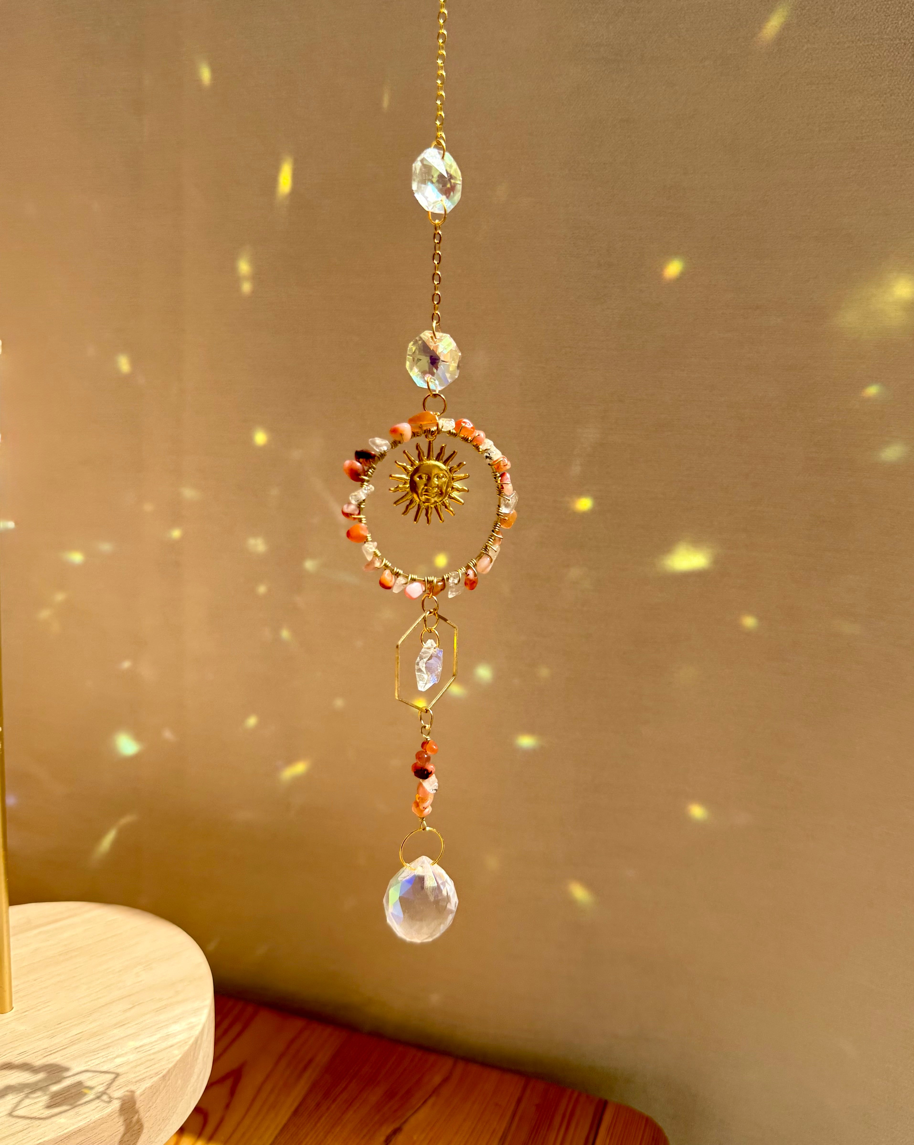 Sun Catcher - Red Agate