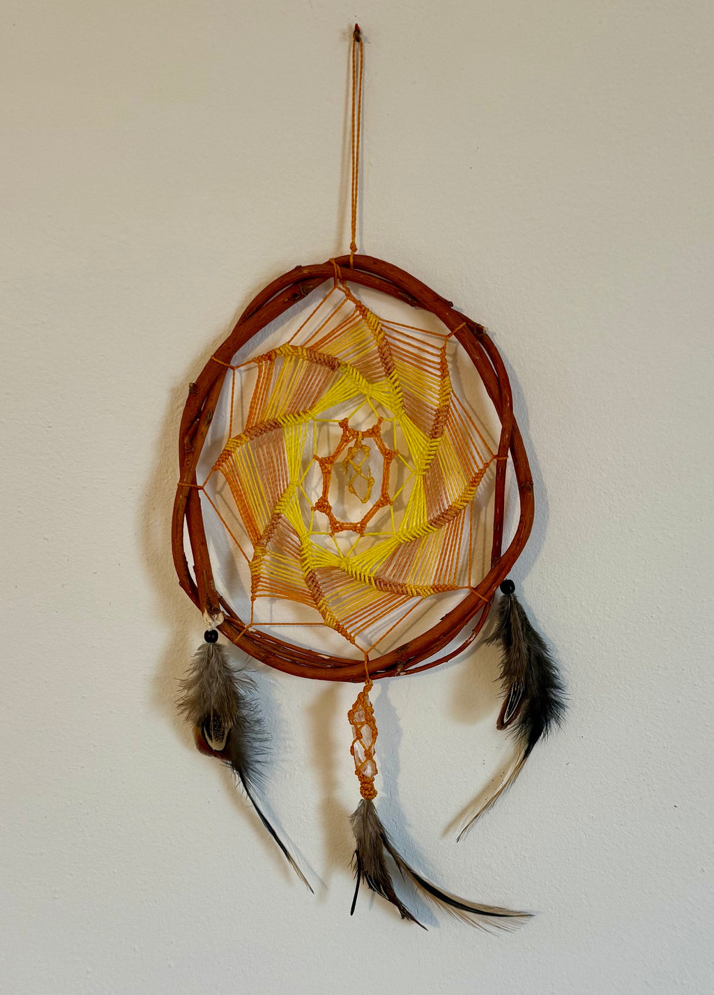 Sunlight Quartz Dreamcatcher