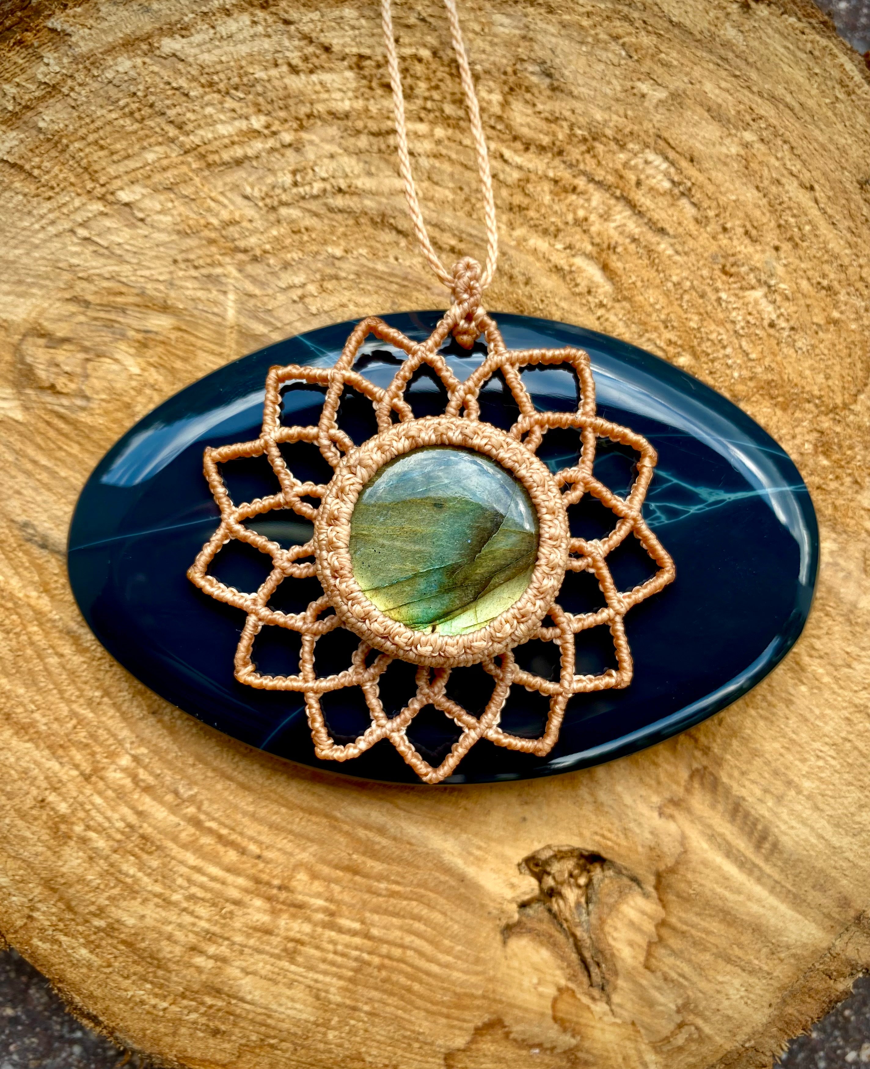 Labradorite Mandala