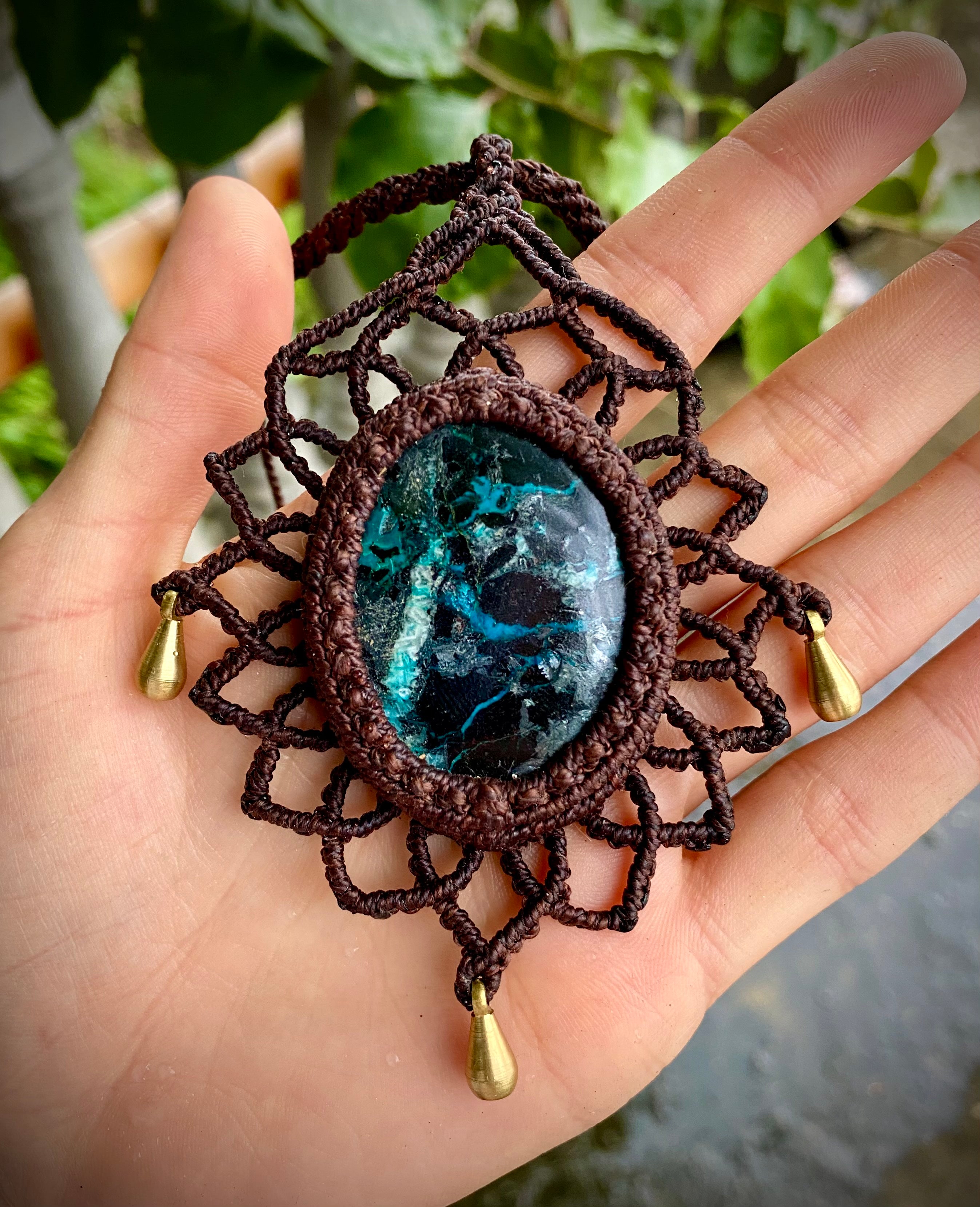 Eclipse Mandala Necklace