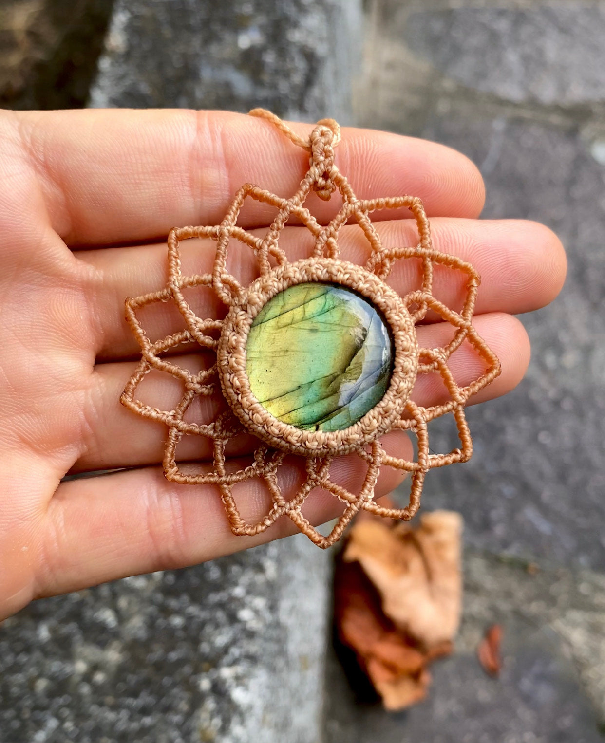 Labradorite Mandala