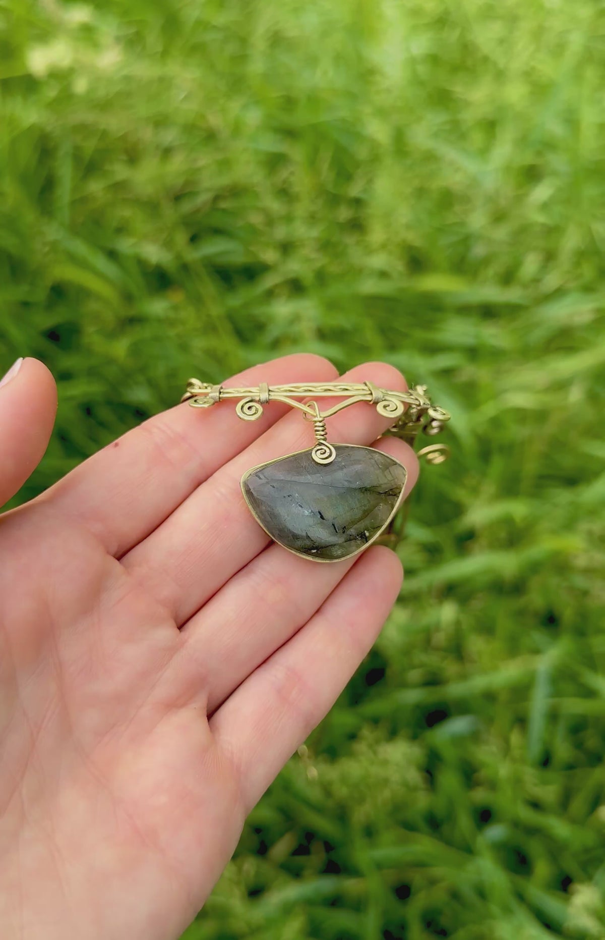 Filigree Goddess Necklace